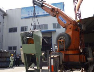 金屬制品AIDA壓機設備安裝